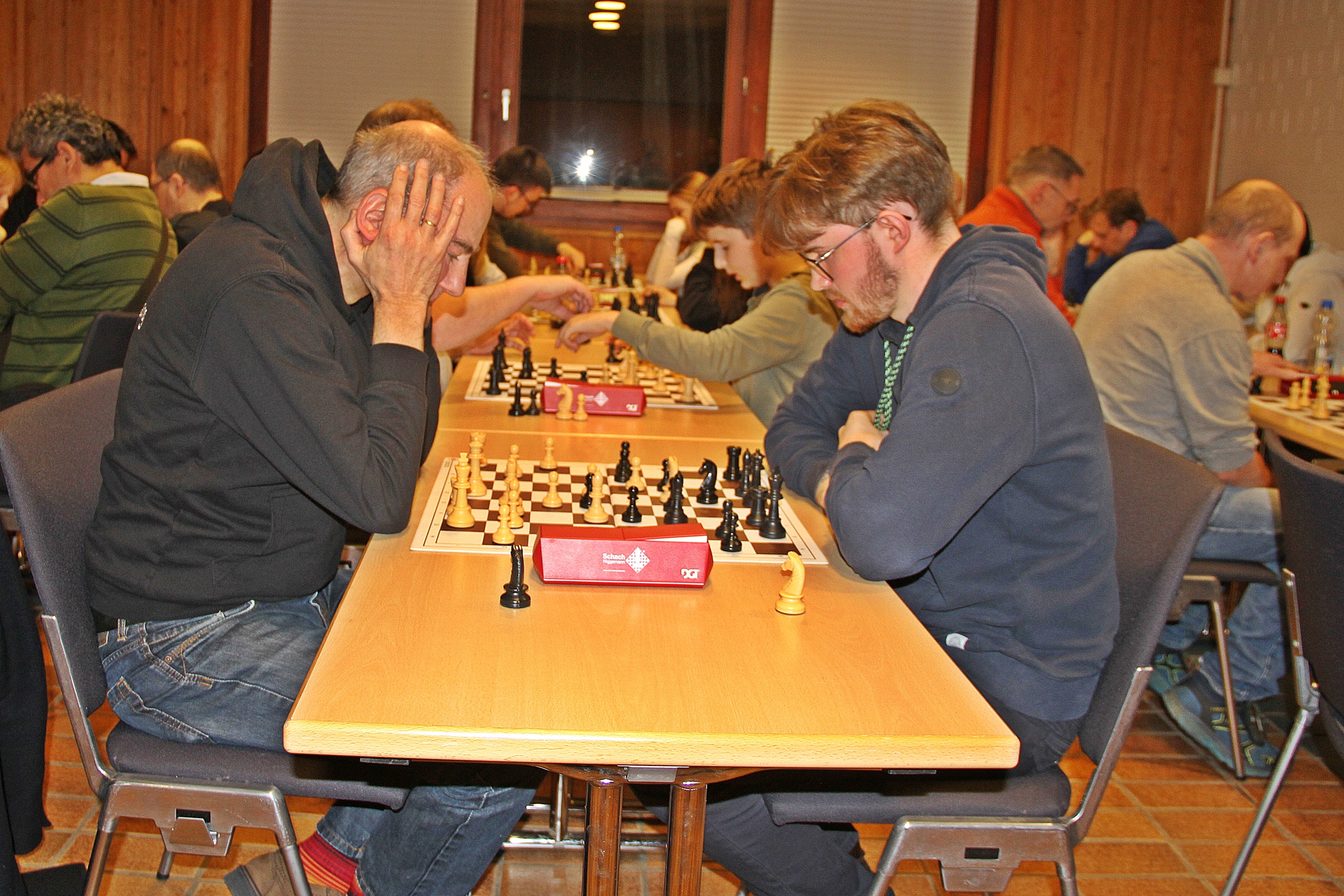 Ein Bild von Teilnehmern der Vereinsblitzmeisterschaft