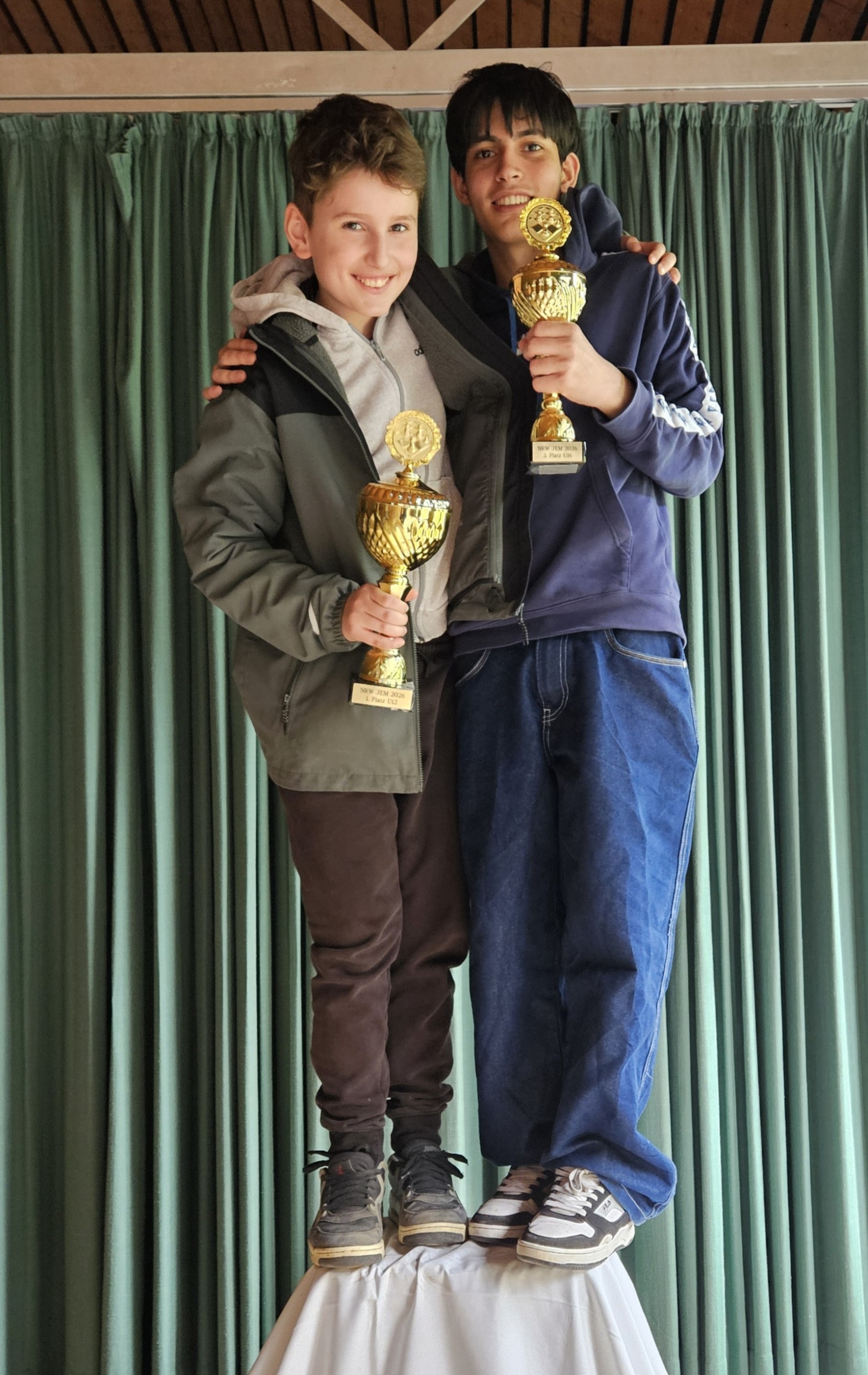 Ein Bild von Alex und Yusuf bei der NRW-Meisterschaft 2026