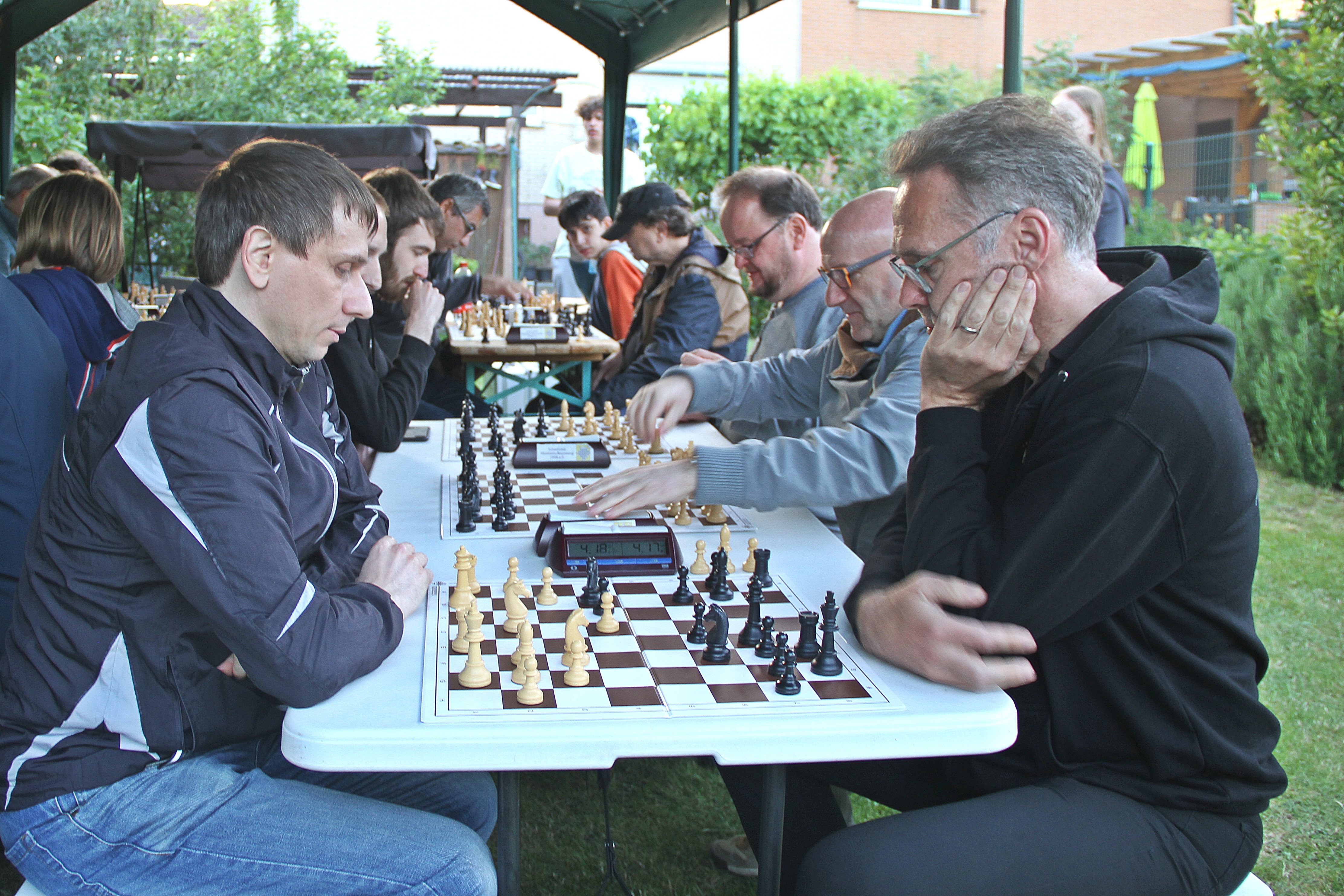 Blitzturnier beim Grillfest