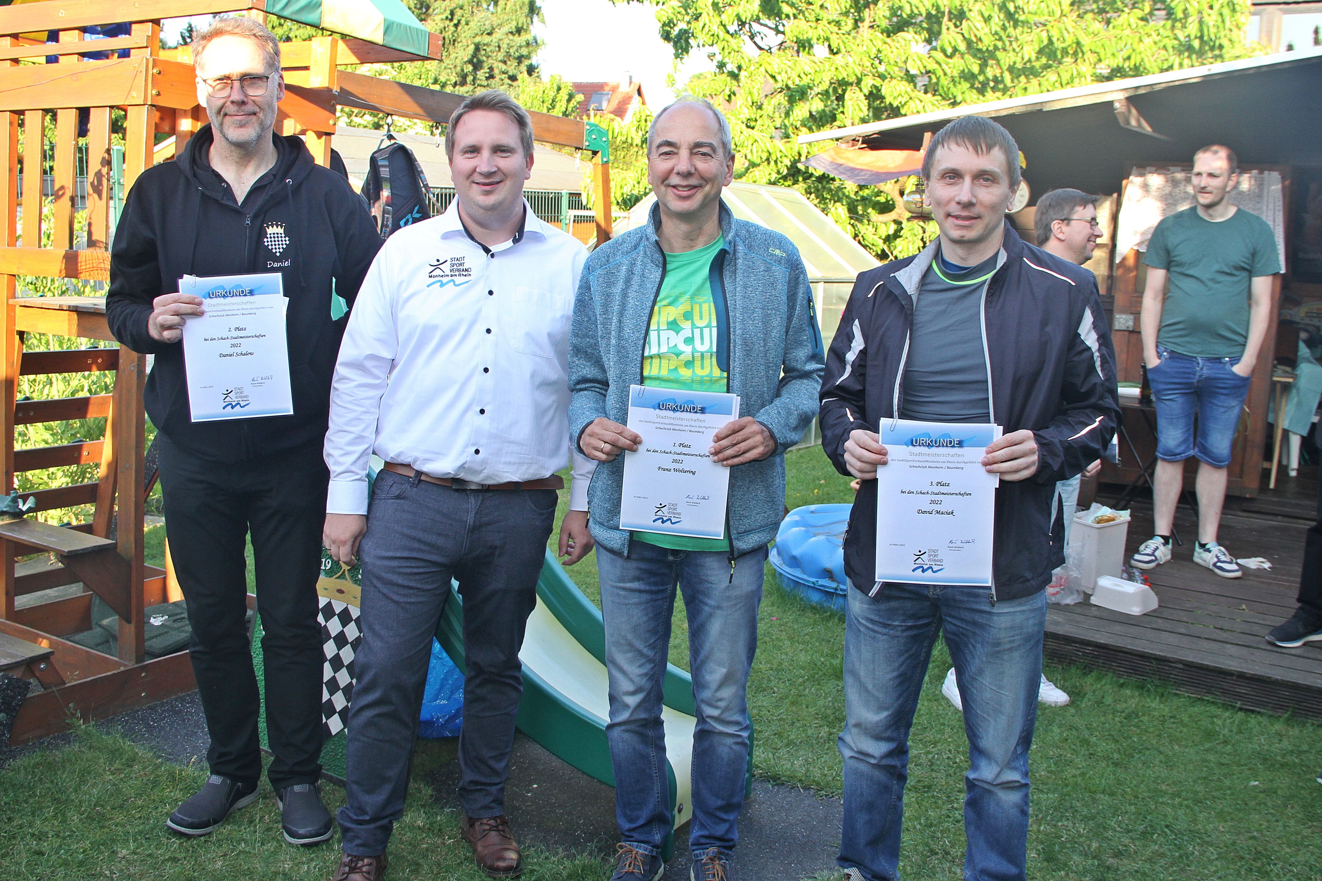 Die Sieger der Schach-Stadtmeisterschaft 2023